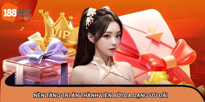Nền tảng tri ân thành viên bởi đa dạng ưu đãi